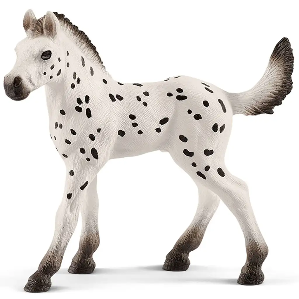 Schleich: Knabstrupper csikó figura (13890) kép 1