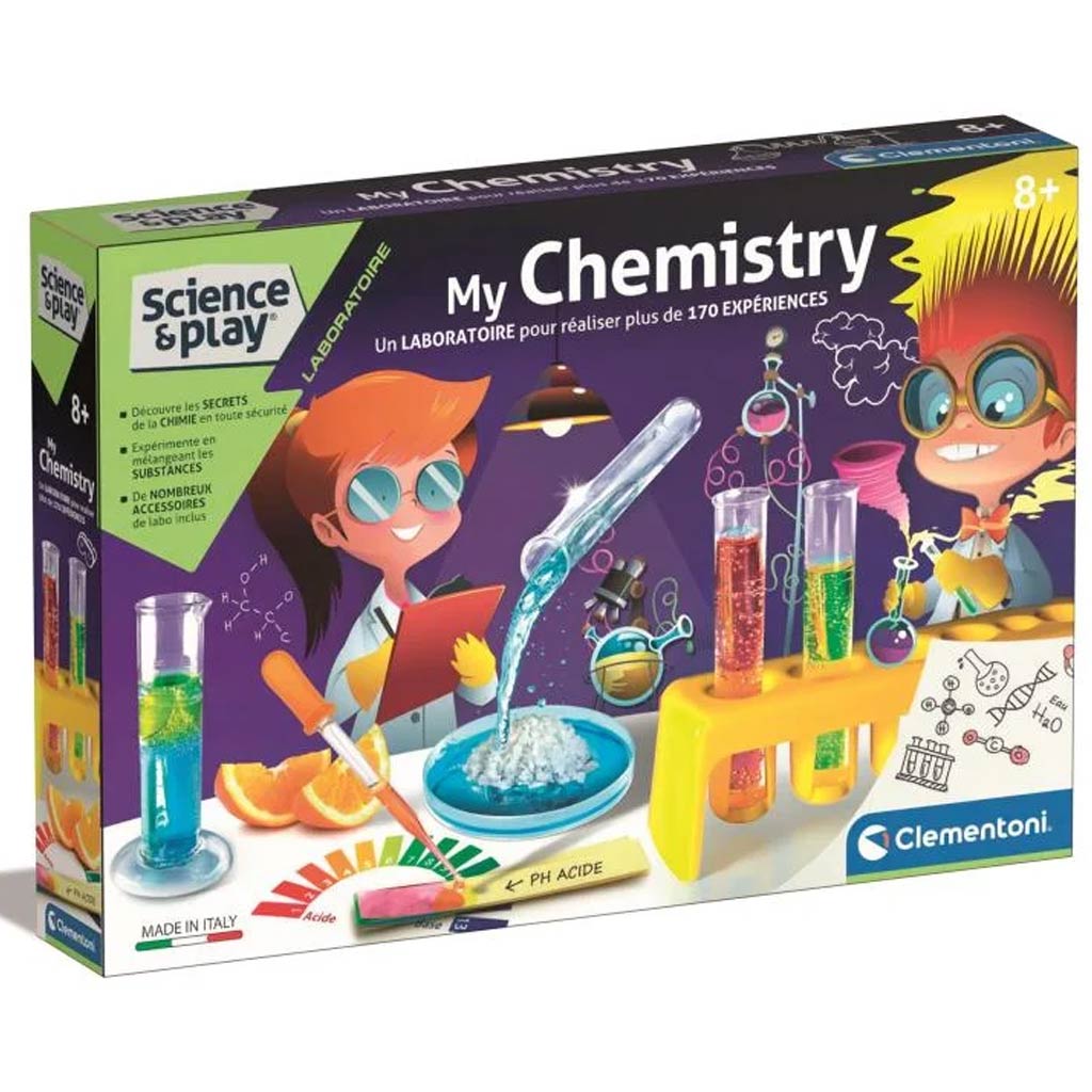 Science & Play: Az én kémiai laborom játékszett - Clementoni kép 1