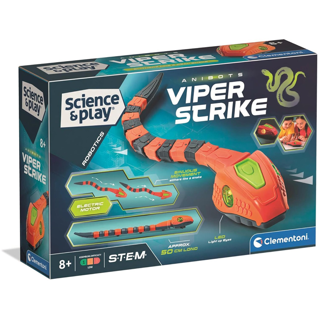 Science & Play: Viper robot kígyó - Clementoni kép 1