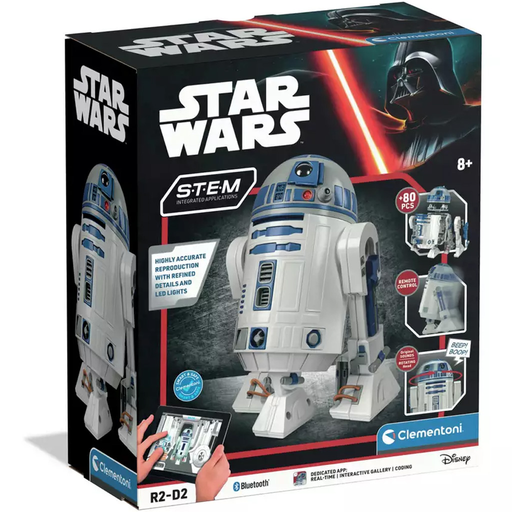 Science & Play: Star Wars R2-D2 Programozható Robot - Clementoni kép 1