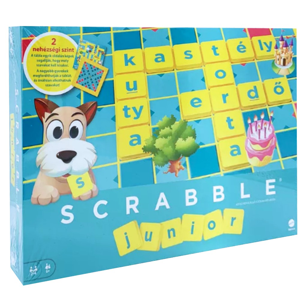 Scrabble Junior társasjáték - Mattel kép 1