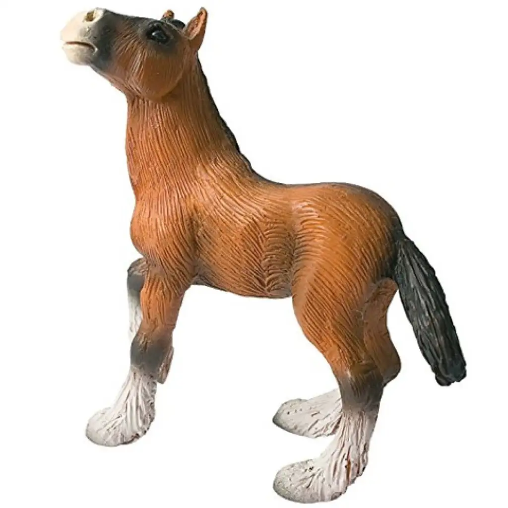 Shire csikó lófigura - Bullyland kép 1