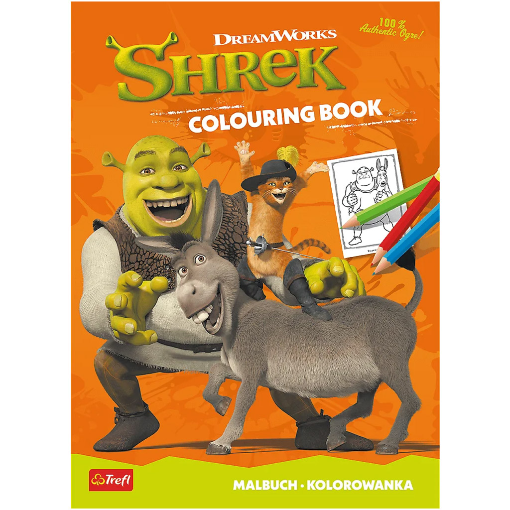 Shrek kifestőkönyv - Trefl kép 1