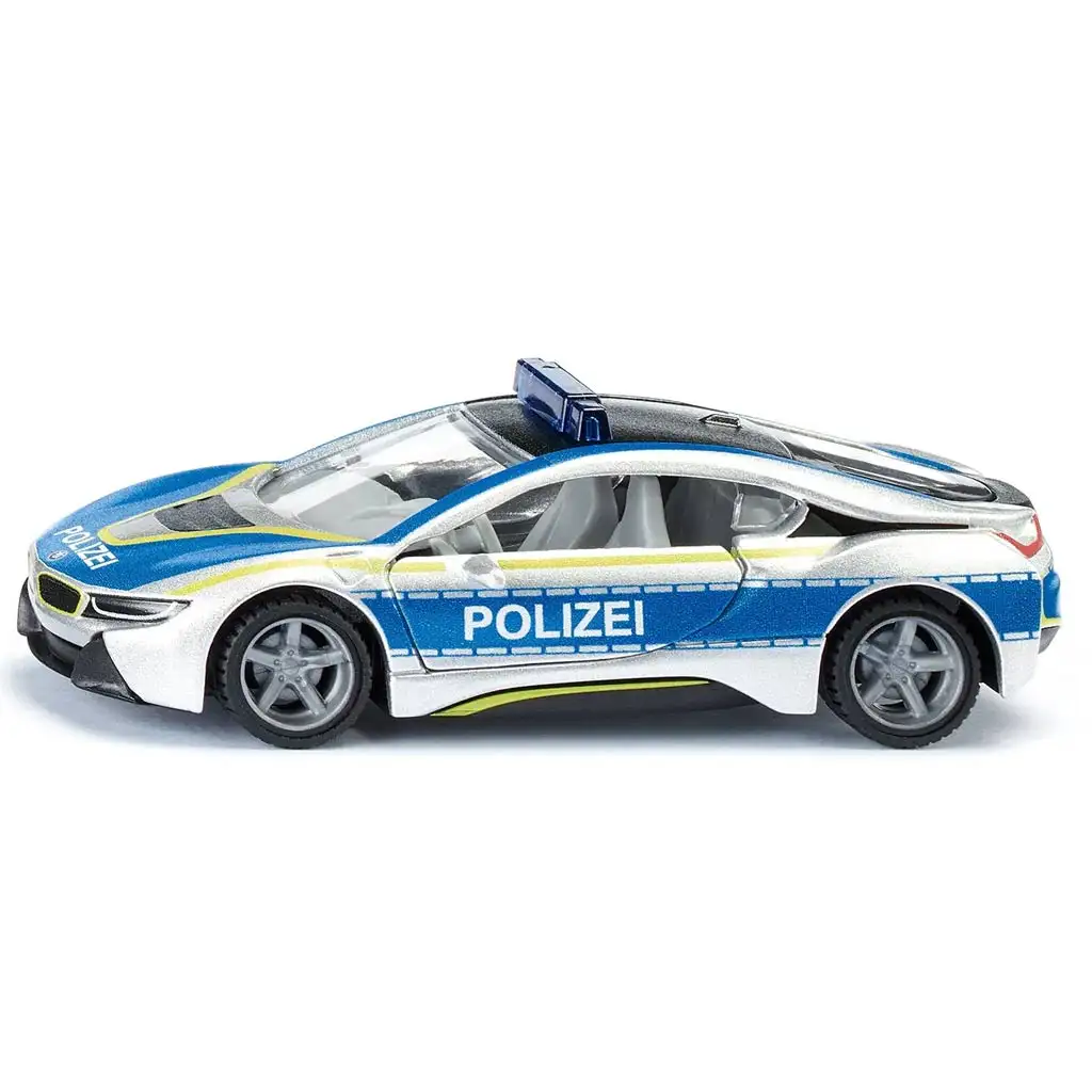 SIKU BMW i8 Police rendőrségi kisautó 1/50 kép 1