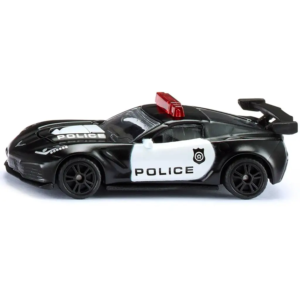 SIKU Chevrolet Corvette ZR1 Police kisautó 1/64 kép 1
