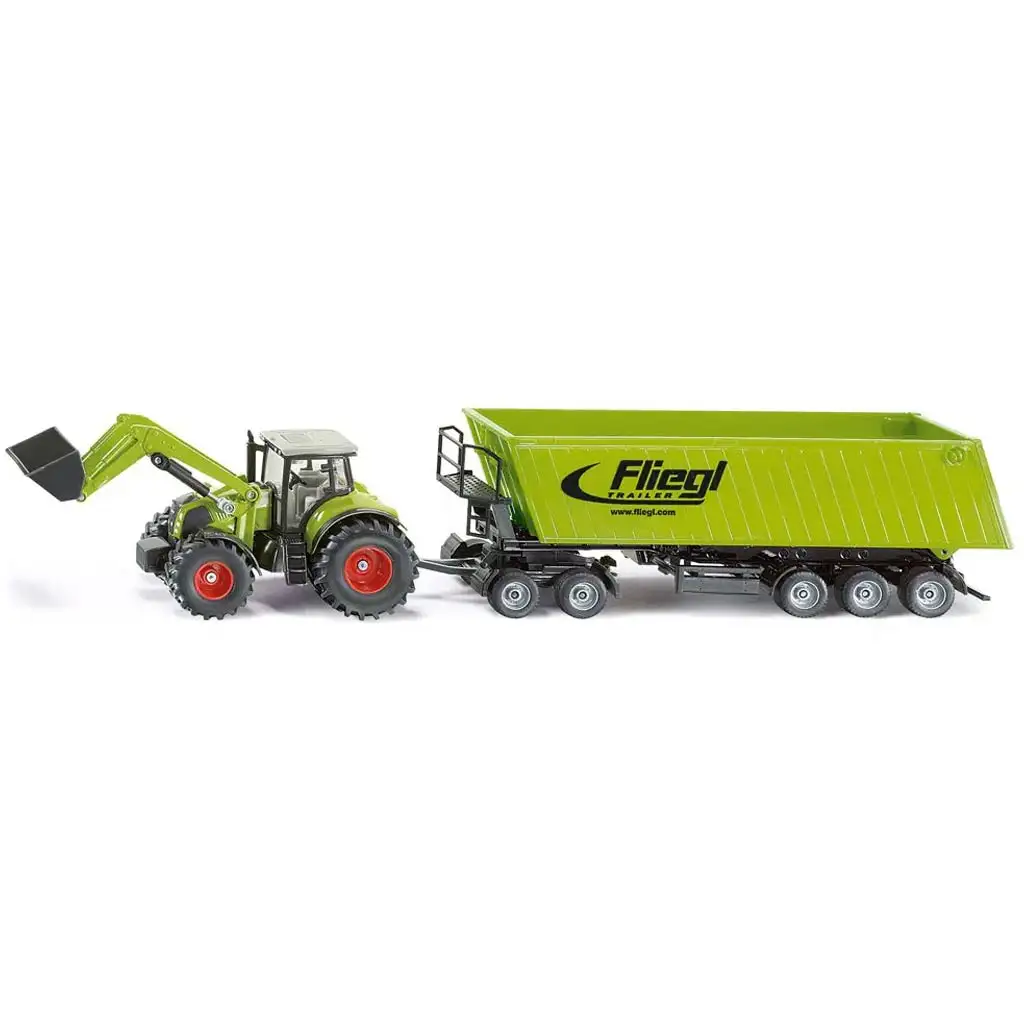 SIKU Claas traktor markolóval 1/50 kép 1