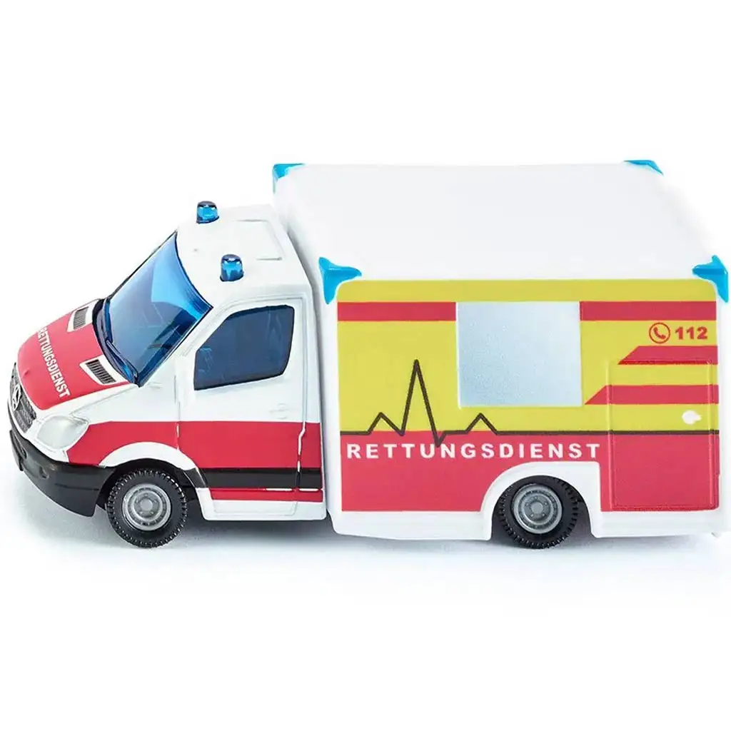 SIKU Mercedes-Benz mentőautó 1/50 kép 1