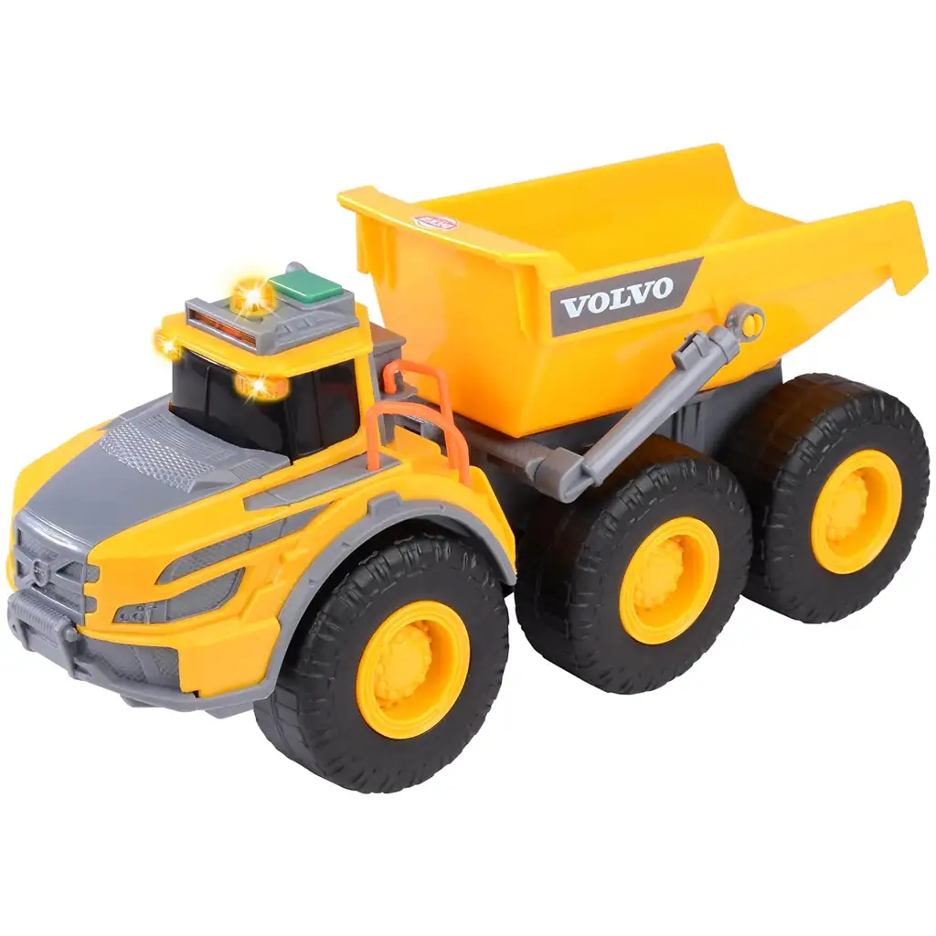 Volvo dömper fény és hang effektekkel 23cm - Dickie Toys kép 2