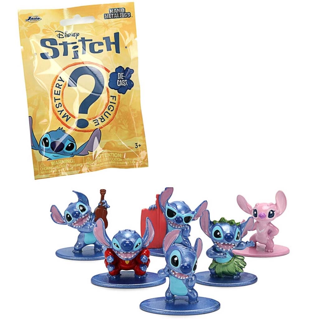 Disney Stitch meglepetés nanofigura 1db - Simba Toys kép 1