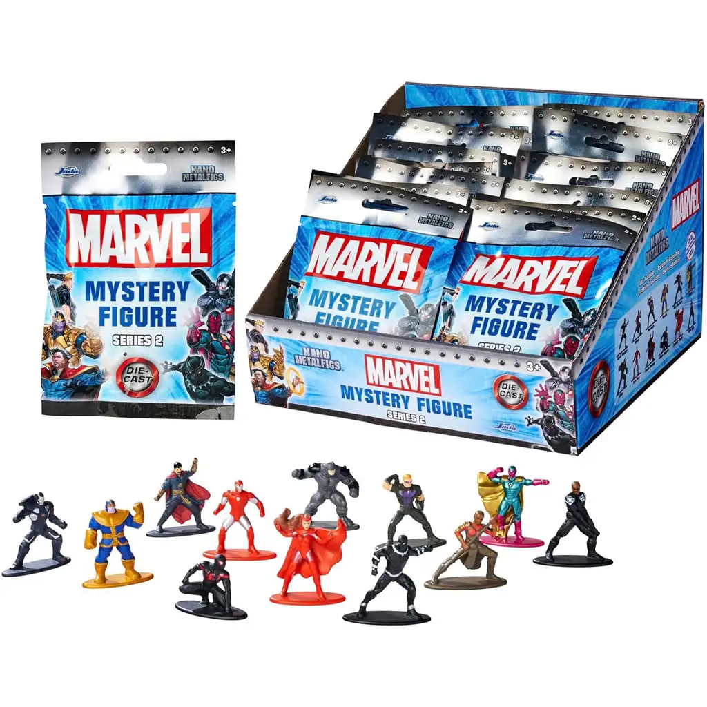Marvel meglepetés nano metálfigurák 1db - Simba Toys kép 1