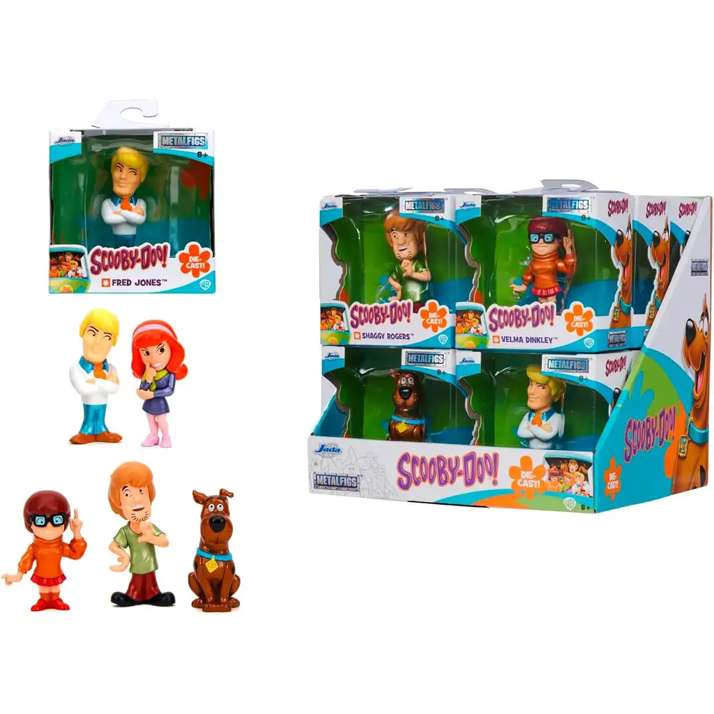 Scooby Doo: Metalfigs gyűjthető fém figura 6,5 cm 1db - Simba Toys kép 1