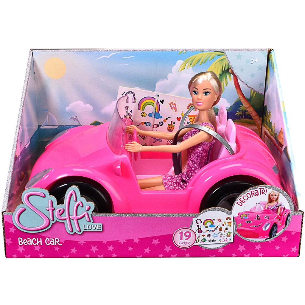 Steffi Love: Tengerparti autó babával - Simba Toys kép 1