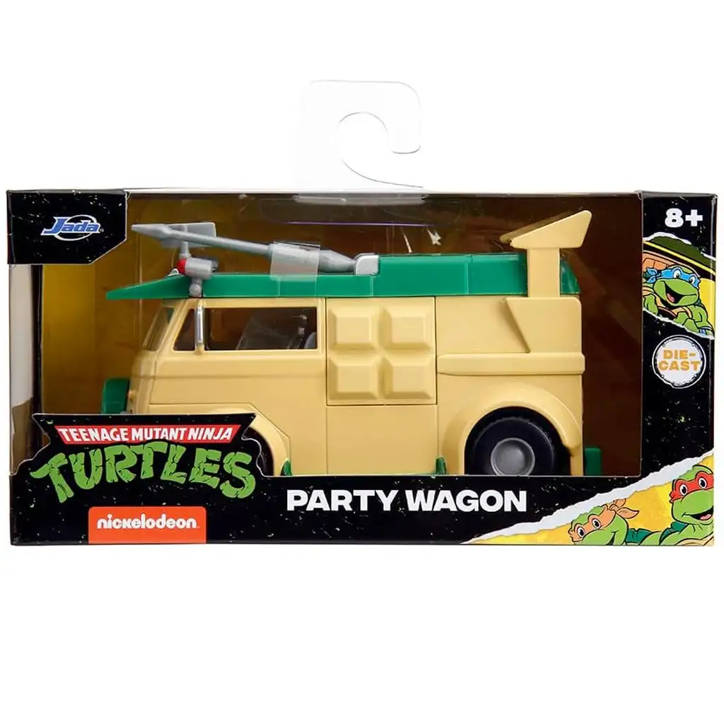 Tini Nindzsa Teknőcök Party Wagon 1/32 - Simba Toys kép 1