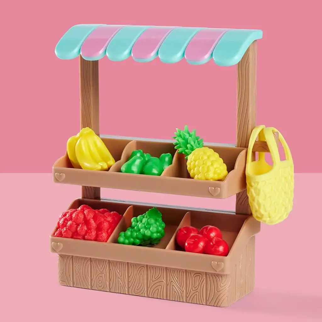 Évi Love: Évi baba gyümölcs standdal játékszett - Simba Toys kép 6