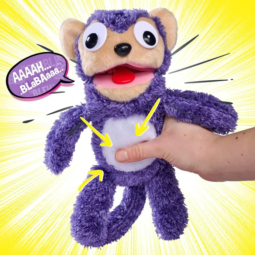 ScreamerZ: Sikítozó majom plüssfigura 30 cm - Simba Toys kép 4