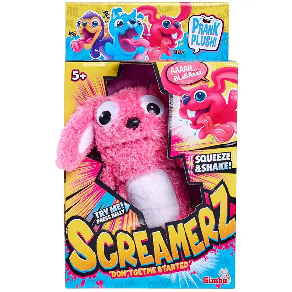 ScreamerZ: Sikítozó nyuszi plüssfigura 30 cm - Simba Toys kép 1