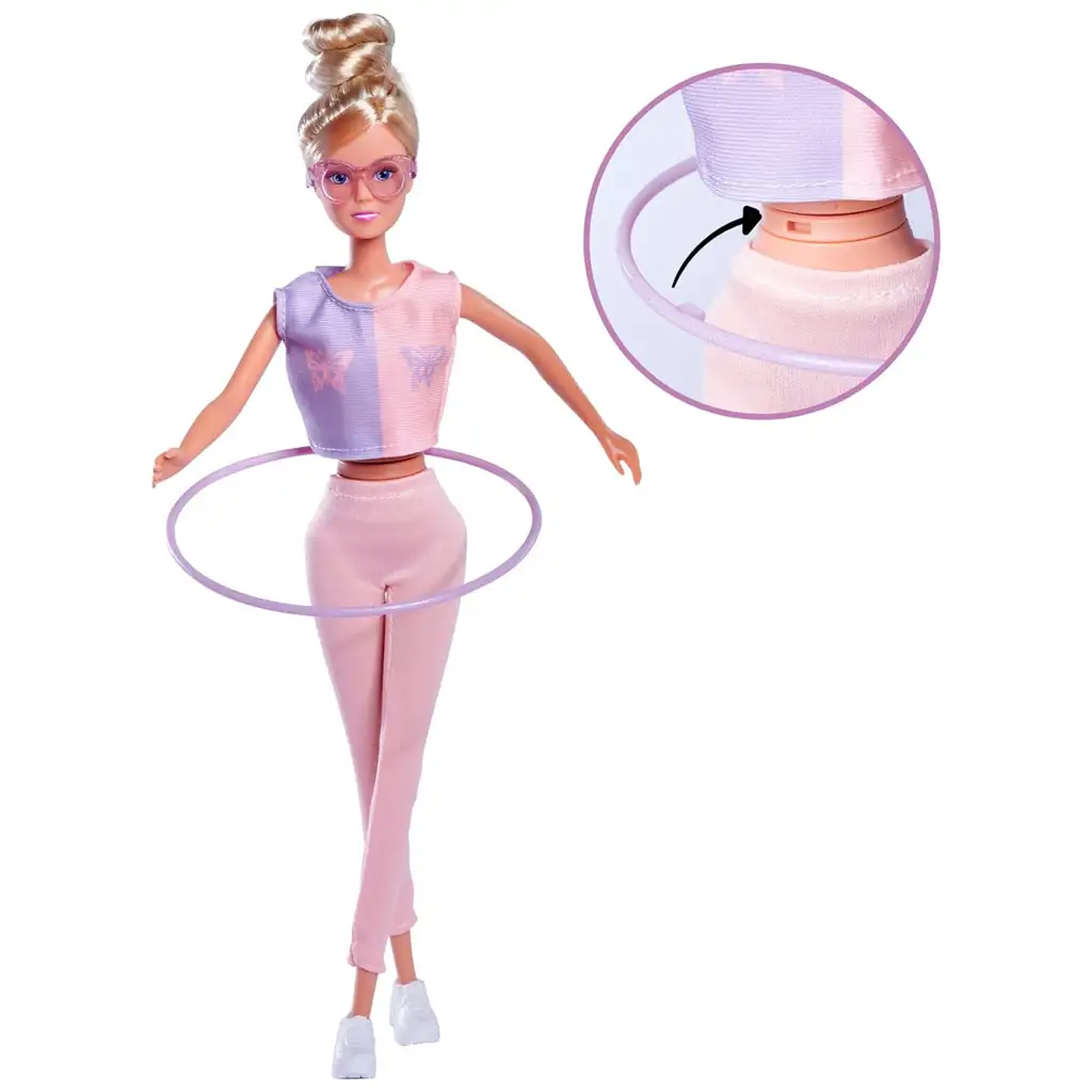 Steffi Love: Steffi baba Hullahopp karikával és kiegészítőkkel - Simba Toys kép 3