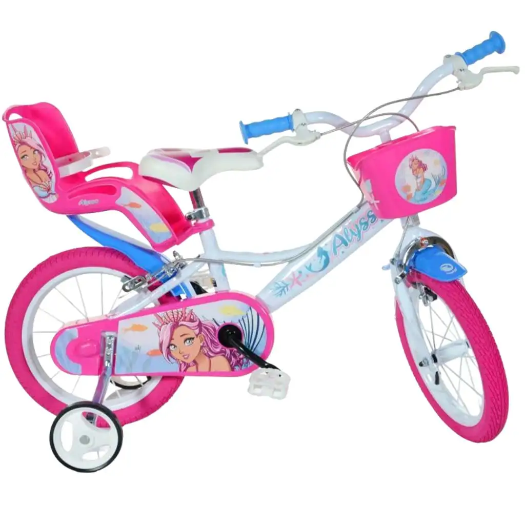 Sirenetta Alyssa sellő bicikli 16-os méretben - Dino Bikes kerékpár kép 1