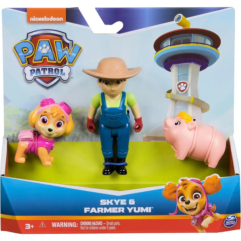 Mancs Őrjárat: Skye kiskutya és Farmer Yumi szett - Spin Master kép 1