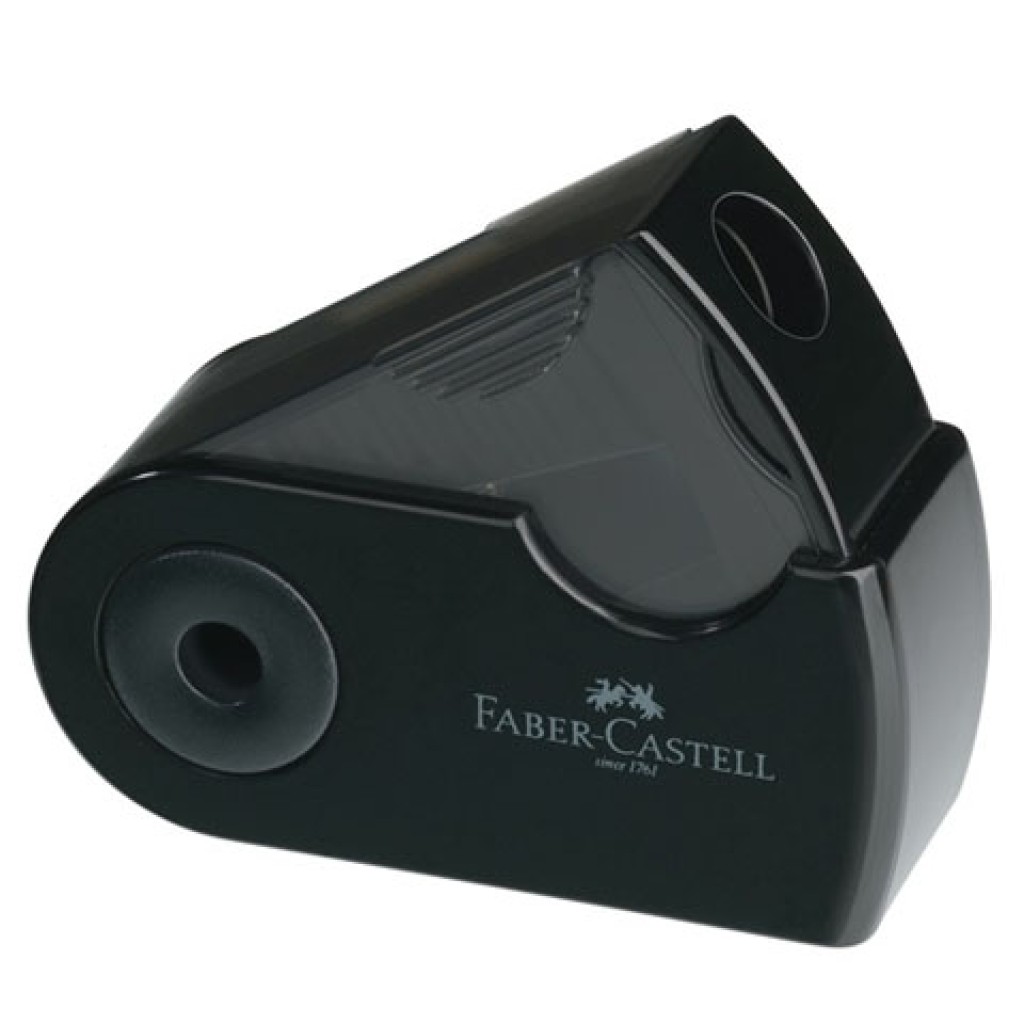 Faber-Castell: Sleeve mini fekete hegyező kép 1