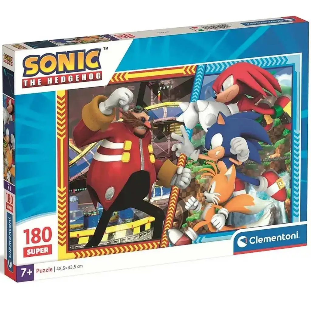 Sonic a sündisznó 180db-os super puzzle - Clementoni kép 1