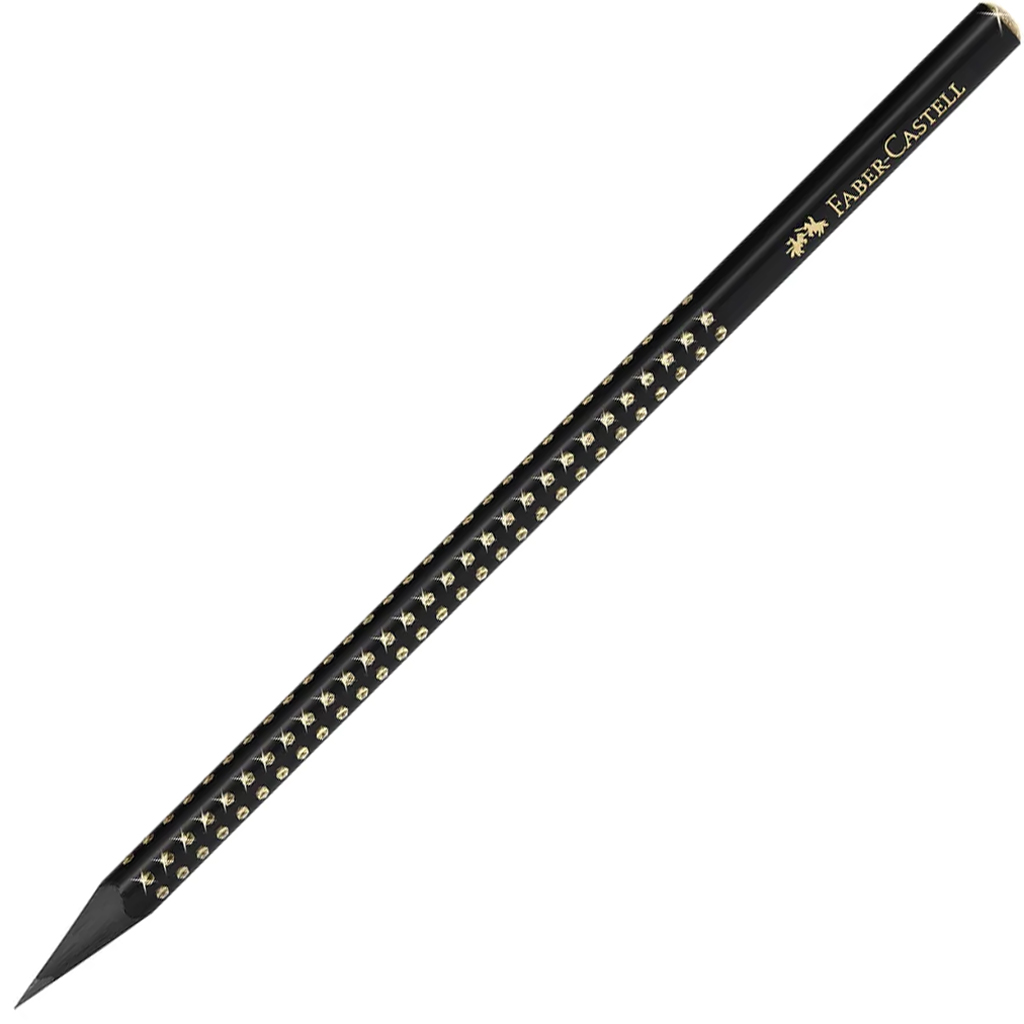Faber-Castell: Sparkle grafitceruza fekete-arany B kép 1