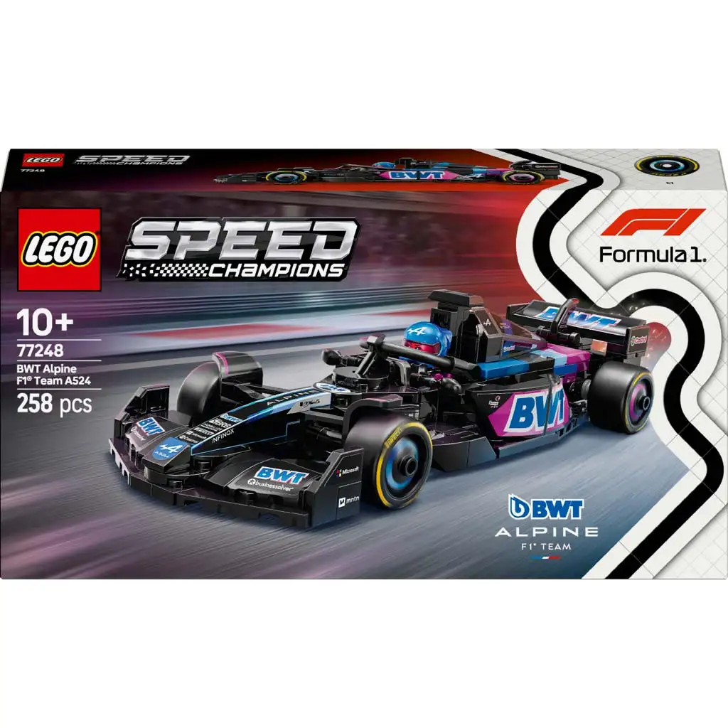LEGO® Speed Champions: BWT Alpine F1® Team A524 versenyautó (77248) kép 1