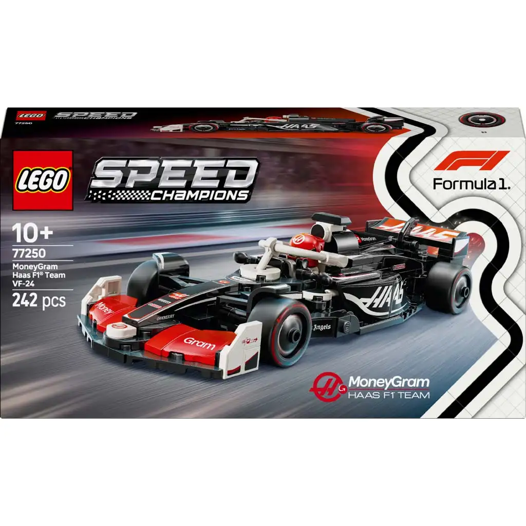 LEGO® Speed Champions: MoneyGram Haas F1® Team VF-24 versenyautó (77250) kép 1