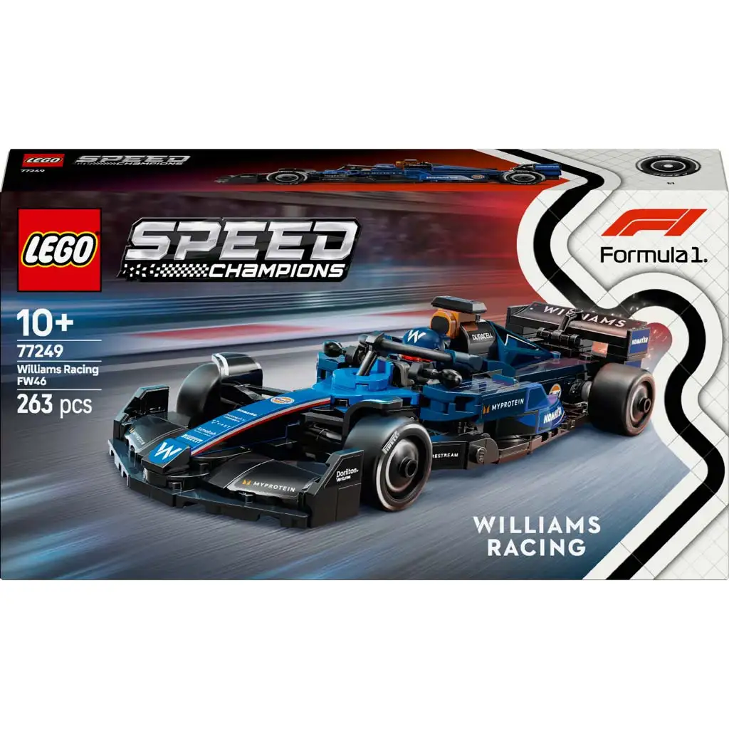 LEGO® Speed Champions: Williams Racing FW46 F1® versenyautó (77249) kép 1