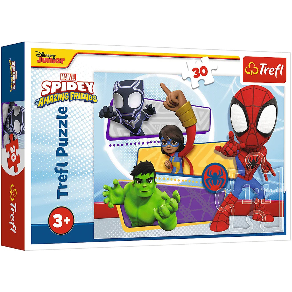 Spidey és barátai 30db-os puzzle - Trefl kép 1
