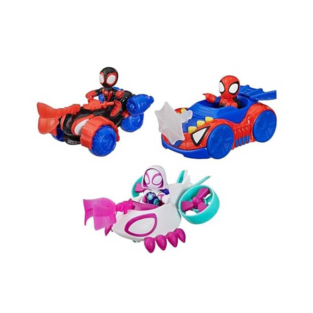 Póki és csodálatos barátai: Szuperhősök és járgányaik játékszett - Hasbro kép 2