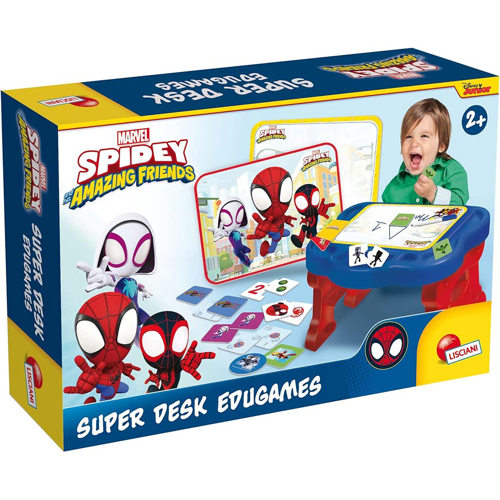 Spidey játszóasztal 10 készségfejlesztő játékkal - Lisciani kép 1