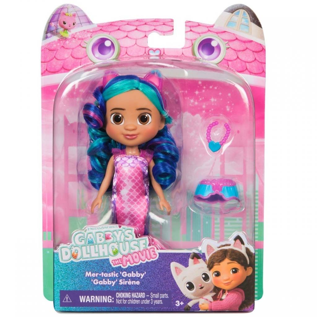 Gabby babaháza: Mer-tastic sellő Gabby baba - Spin Master kép 1