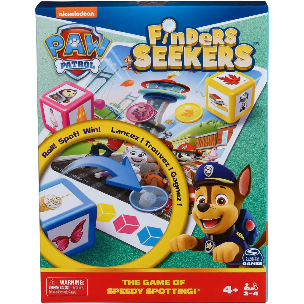 Mancs Őrjárat: Finders Seekers társasjáték - Spin Master kép 1