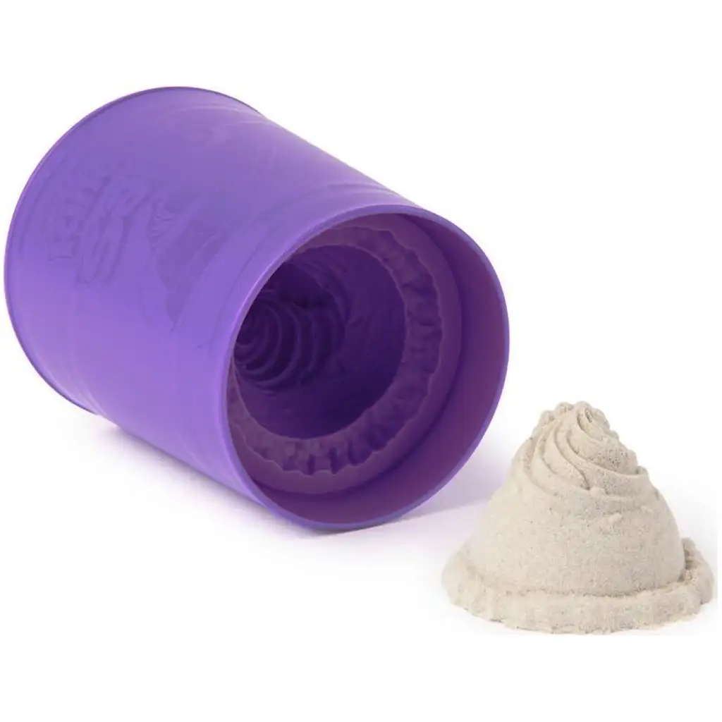 Kinetic Sand: Fagyis doboz fehér homokgyurmával - Spin Master kép 3