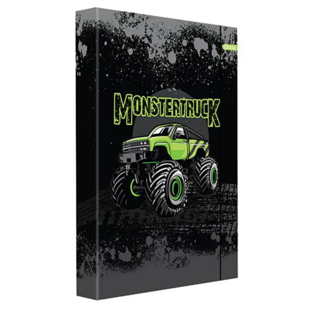 Spirit: Monster Truck füzetbox gumipánttal A/4-es méretben kép 1