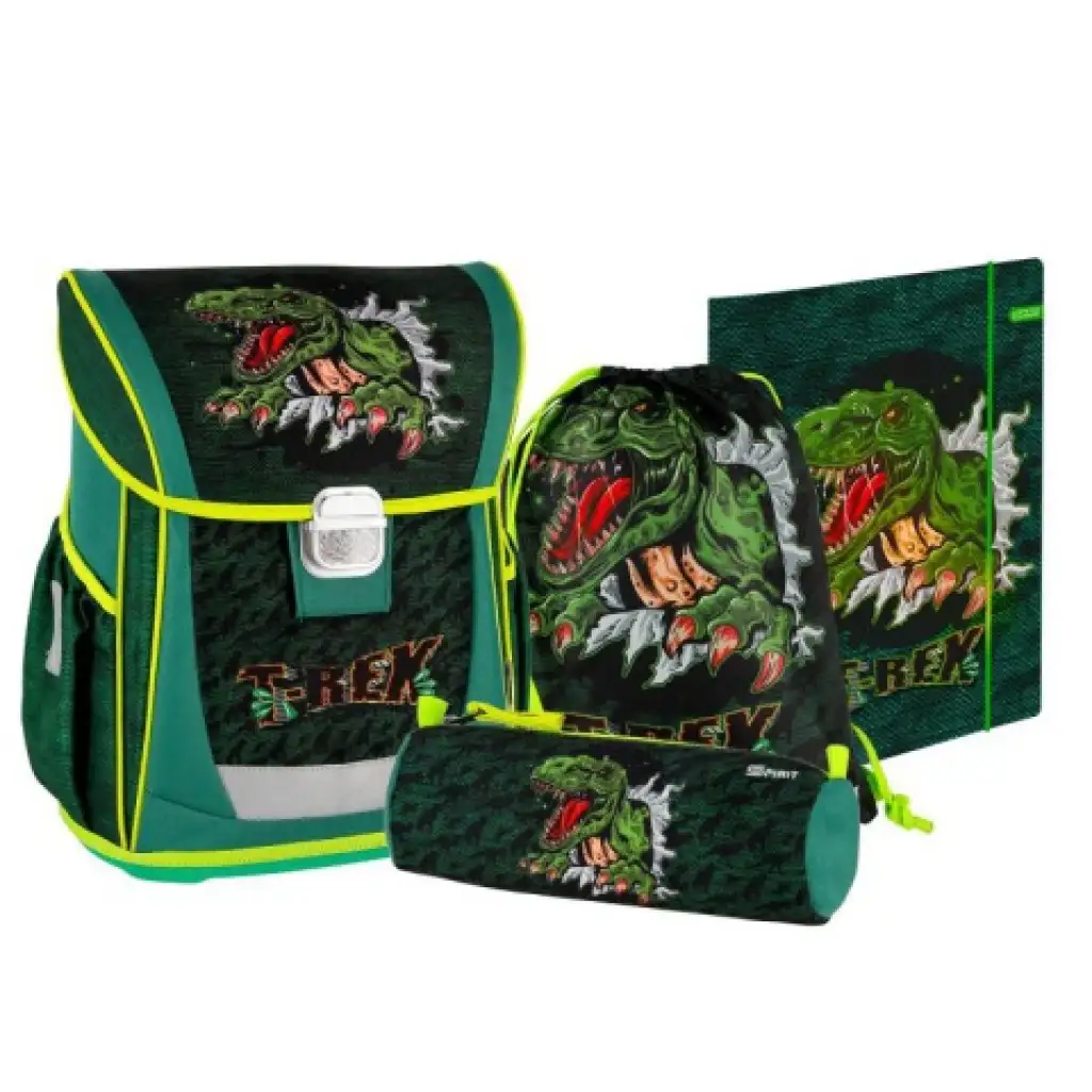 Spirit: T-Rex 4db-os Cool ergonomikus iskolatáska szett kép 1