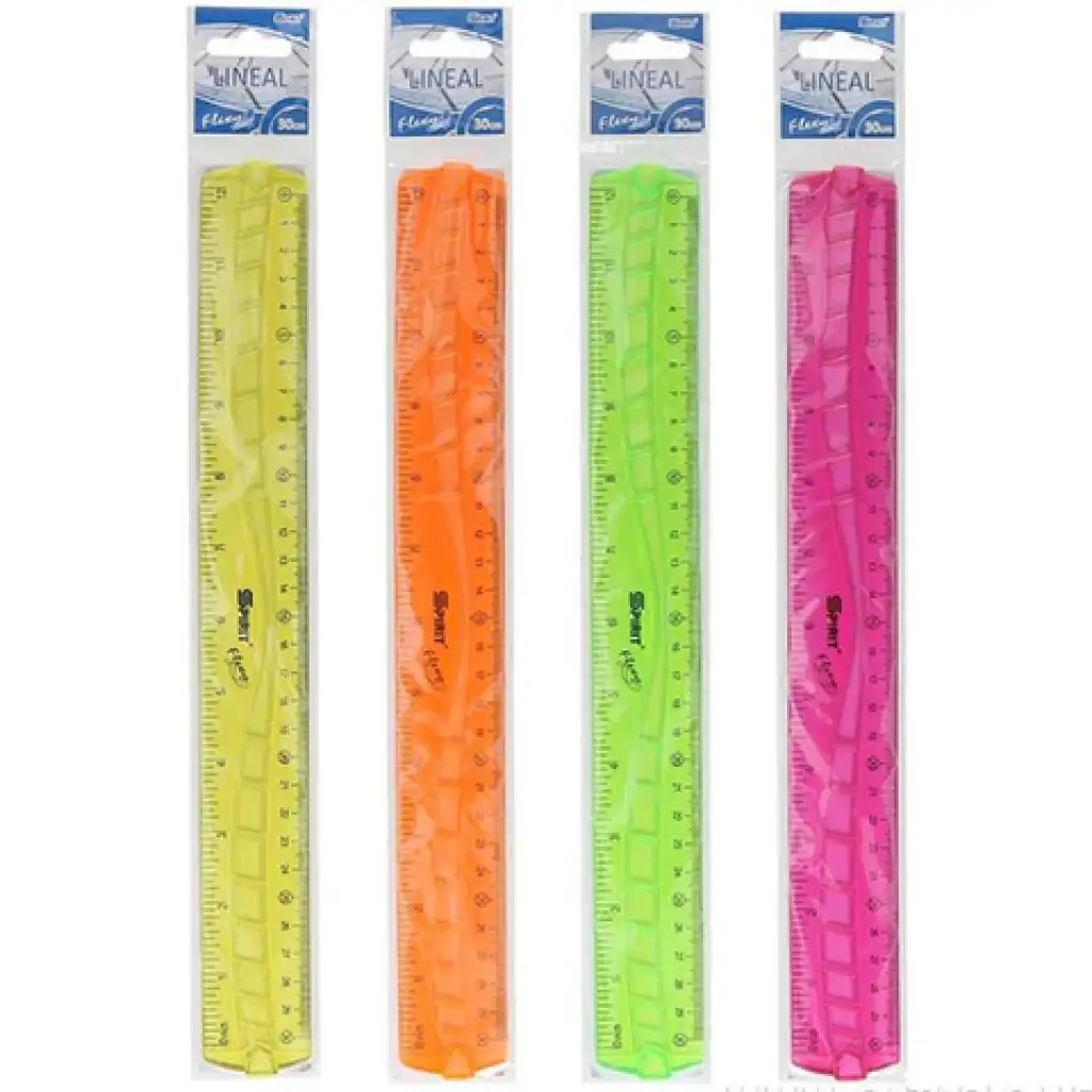 Spirit: Flexibilis vonalzó 30cm-es többféle színben 1db kép 1