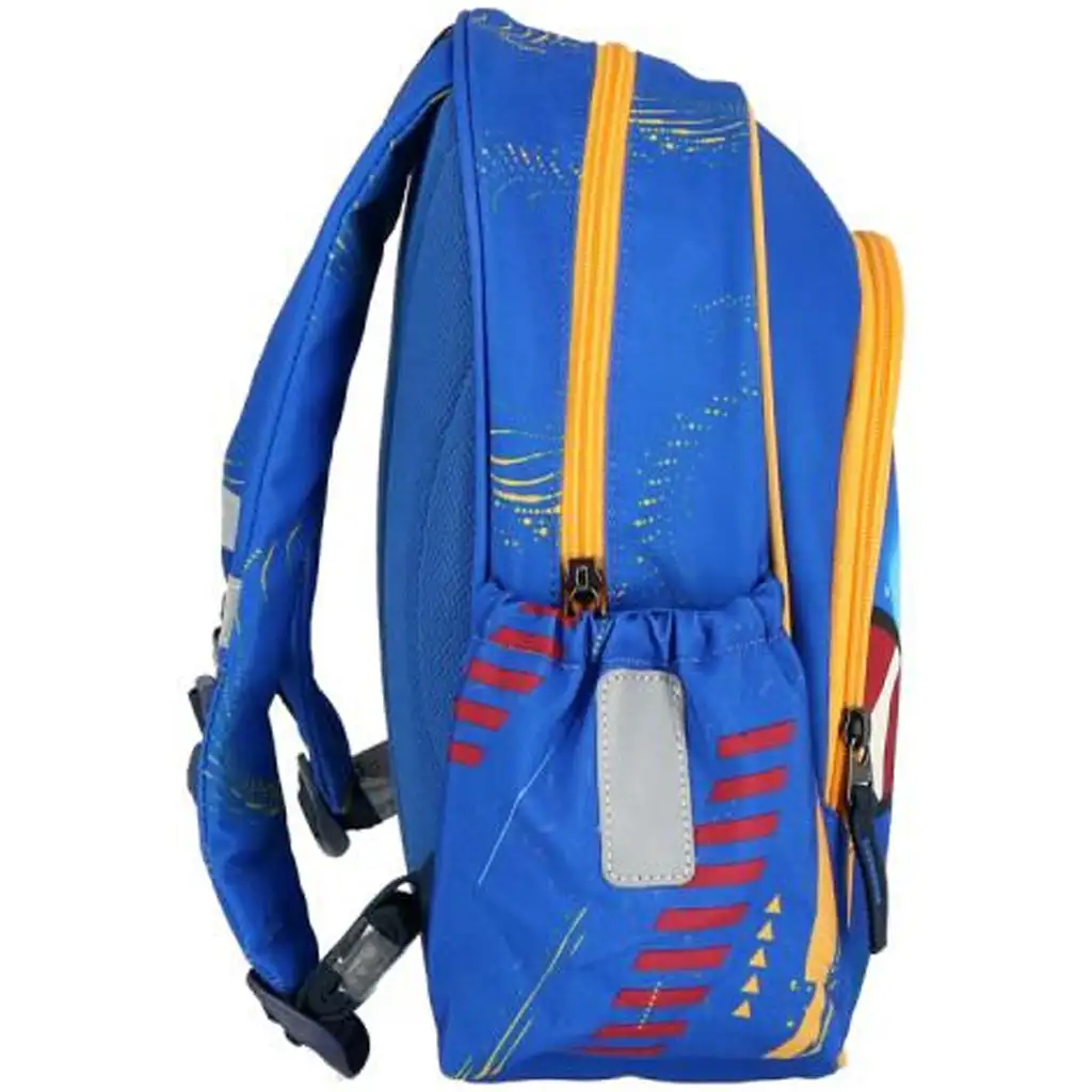 Spirit: Soccer NO.10 focis lekerekített iskolatáska, hátizsák 24x13x31cm kép 2