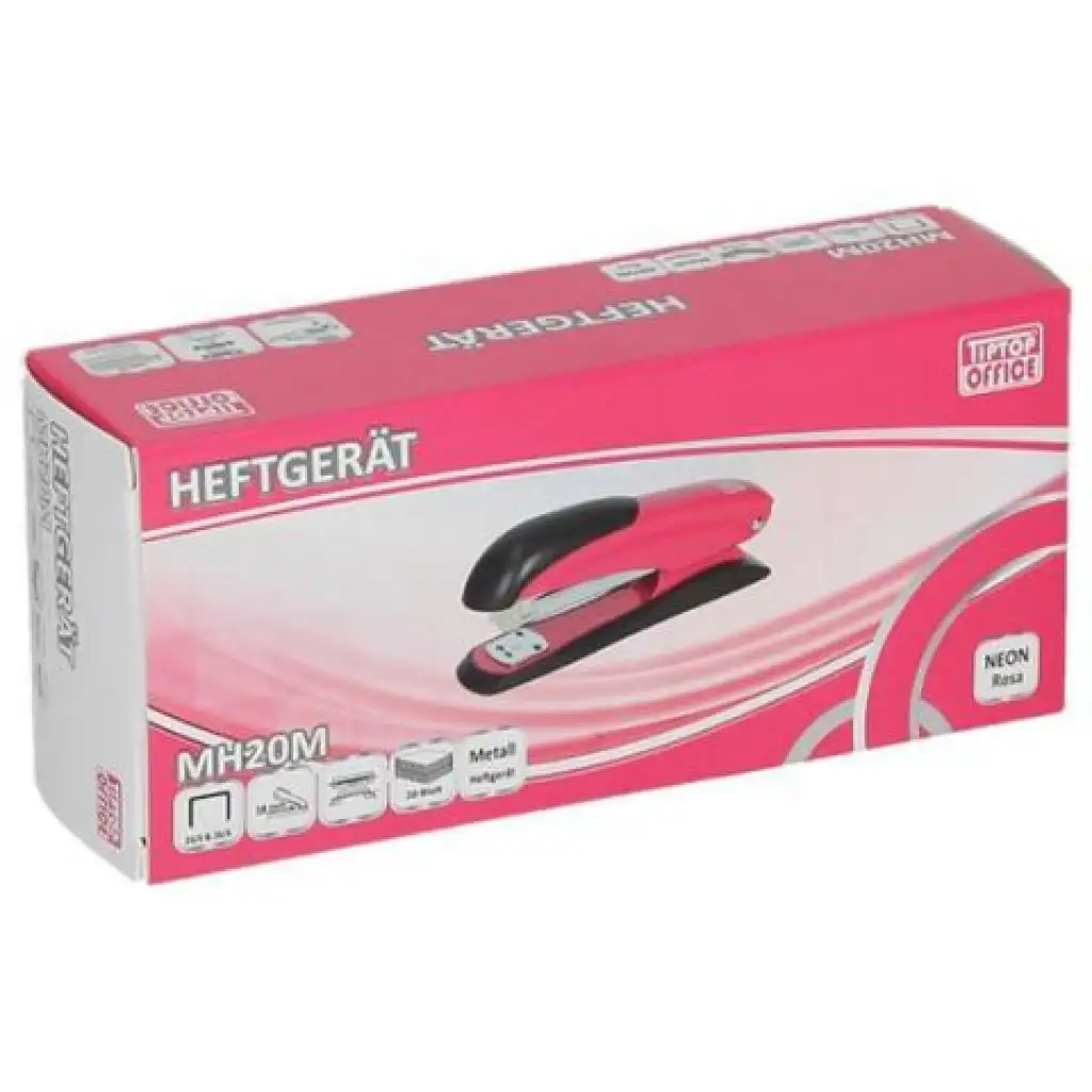 Spirit: Neon pink fém tűzőgép 24/6-26/6 - MH20M kép 1