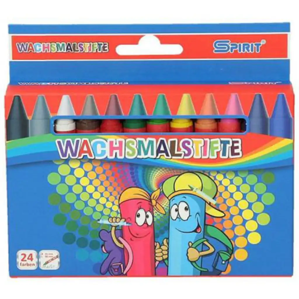 Spirit: Wax zsírkréta 24db-os szett kép 1