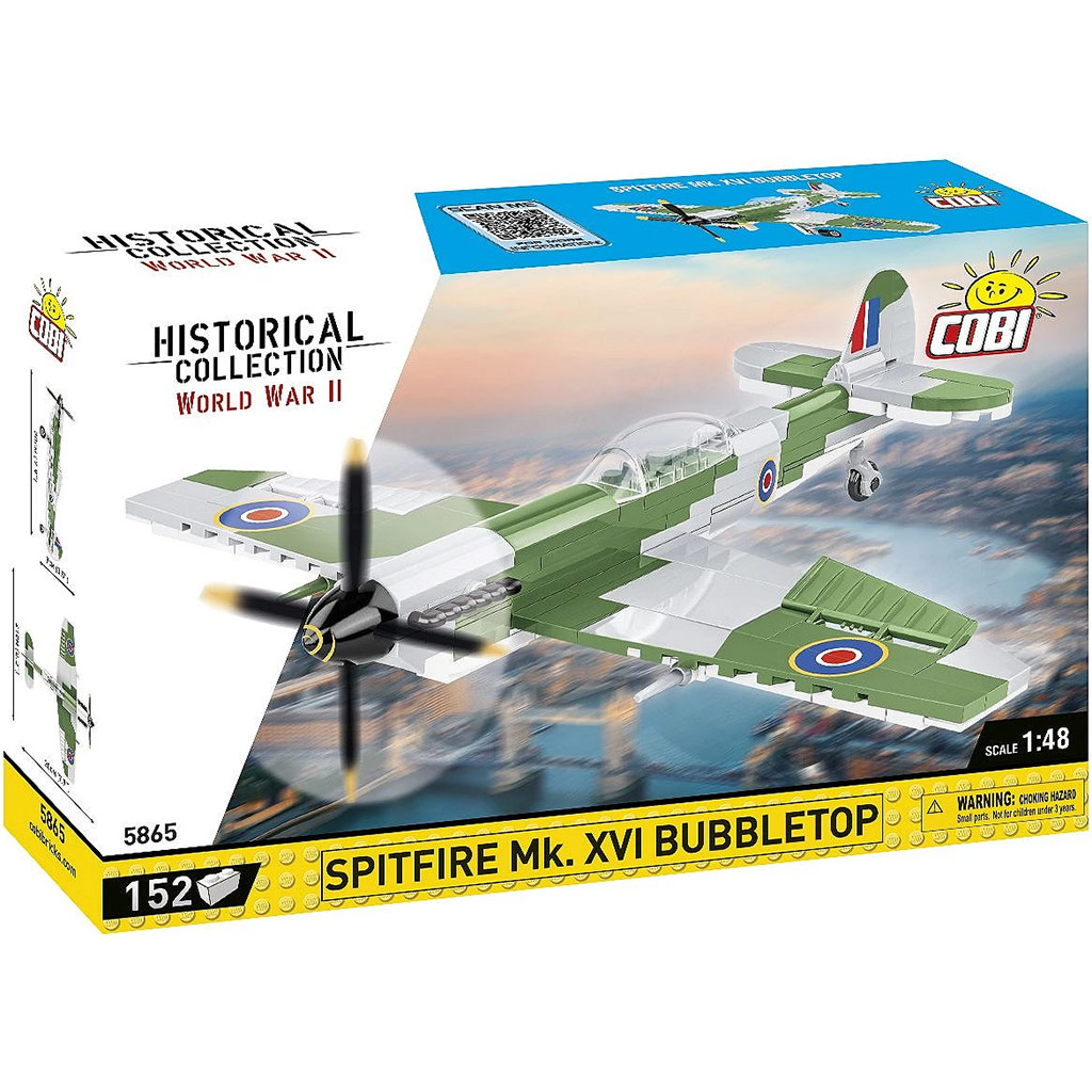 COBI: Spitfire Mk XVI Bubbletop építőjáték (5865) kép 1