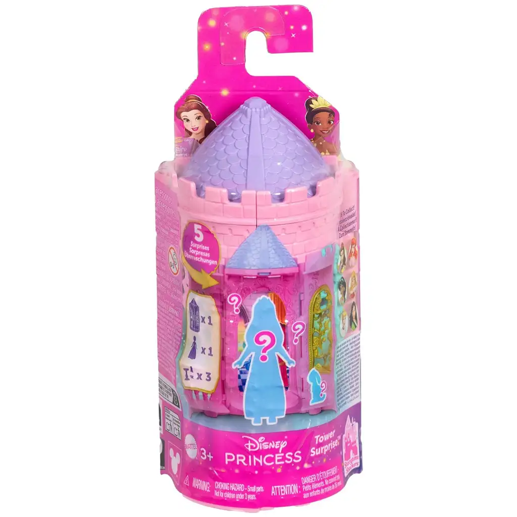 Disney Hercegnők: Mini Hercegnő meglepetés toronyszoba - Mattel kép 1