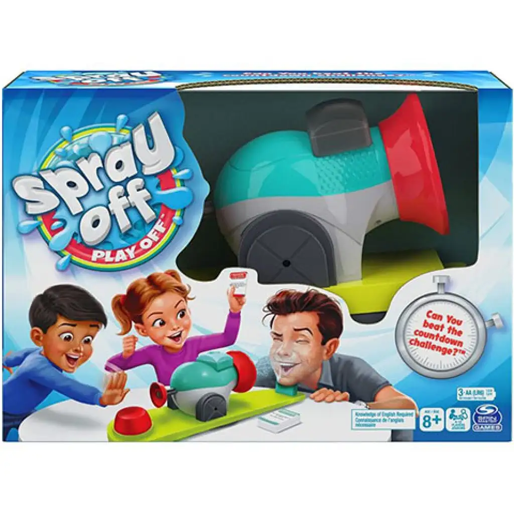 Spray off - Play off társasjáték - Spin Master kép 1