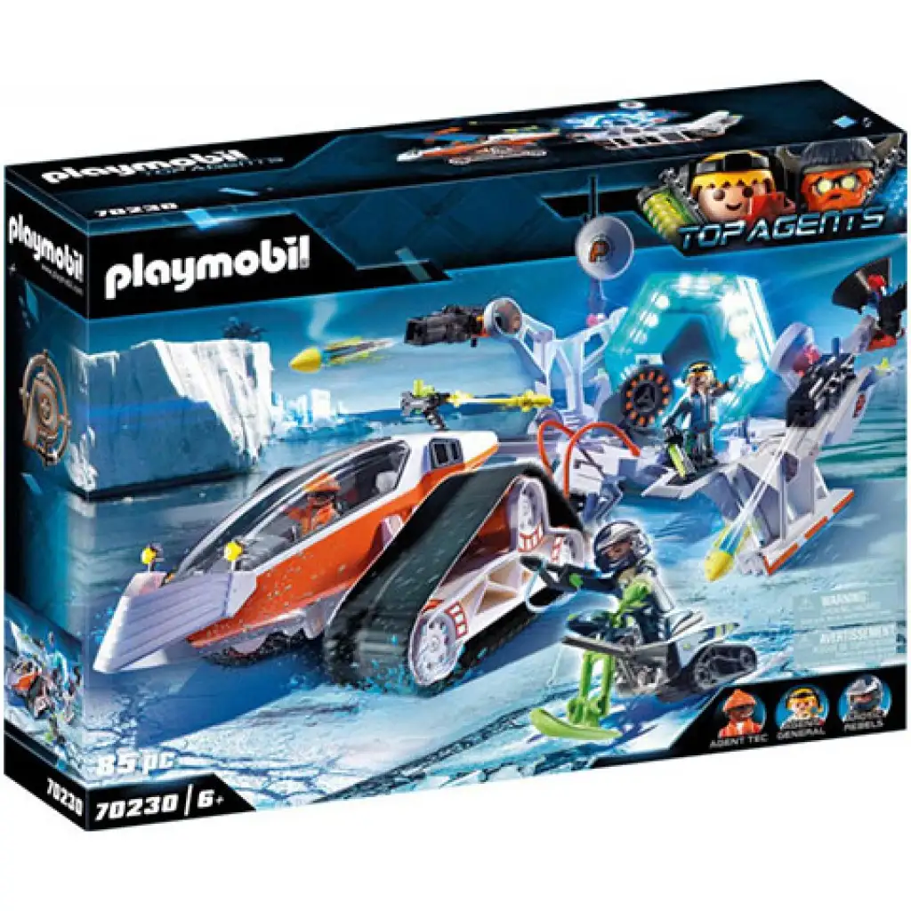 Playmobil: Top Agents - SPY TEAM Kommandószánkója (70230) kép 1