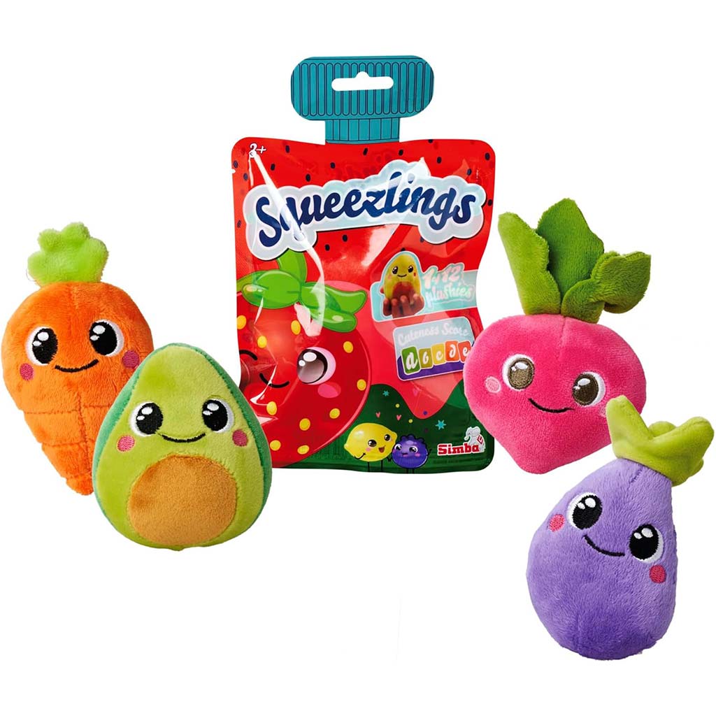 Squeezlings gyűjthető plüssfigurák - Simba Toys kép 1