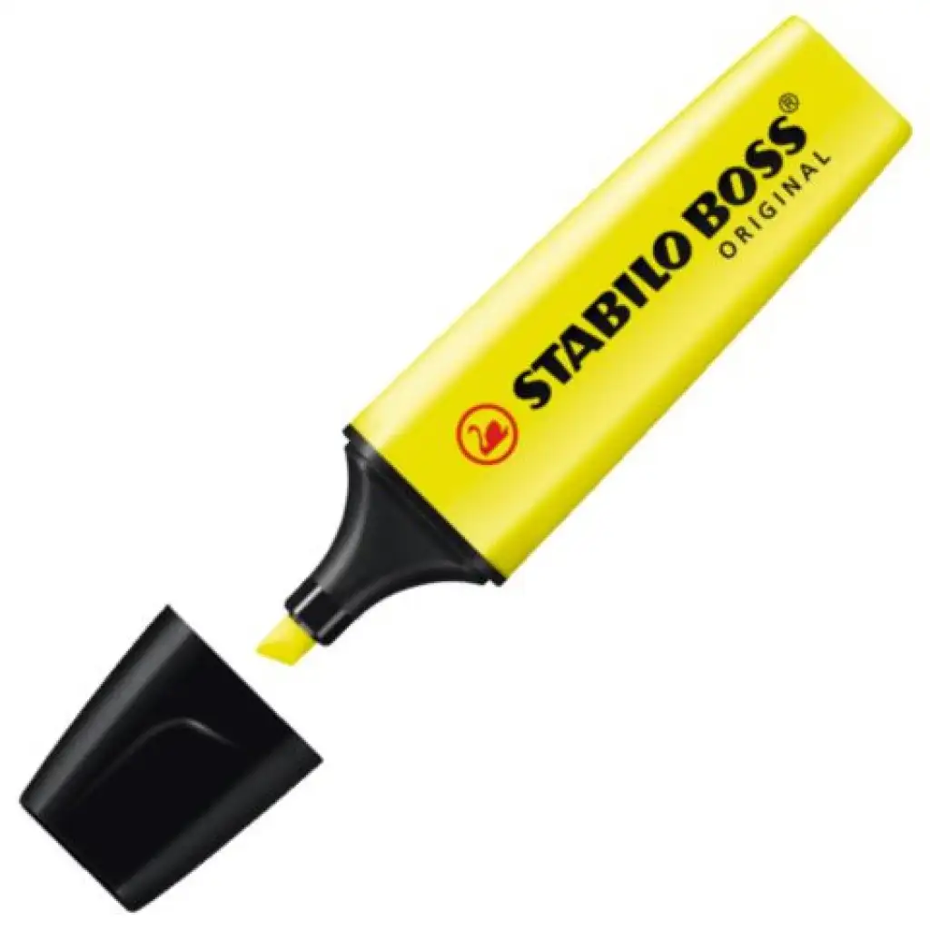 Stabilo: BOSS Original szövegkiemelő sárga színben 2-5mm-es kép 2