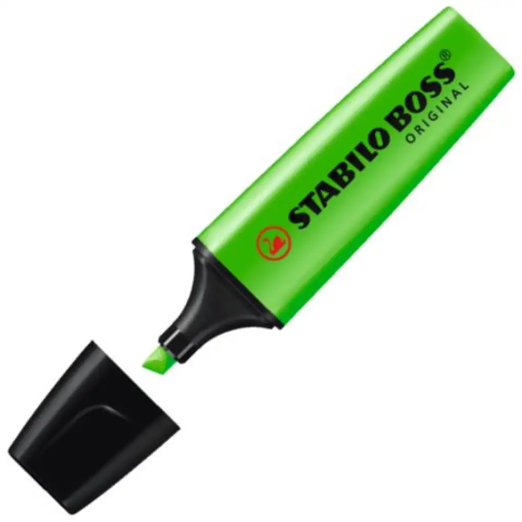 Stabilo: BOSS Original szövegkiemelő zöld színben 2-5mm-es kép 2