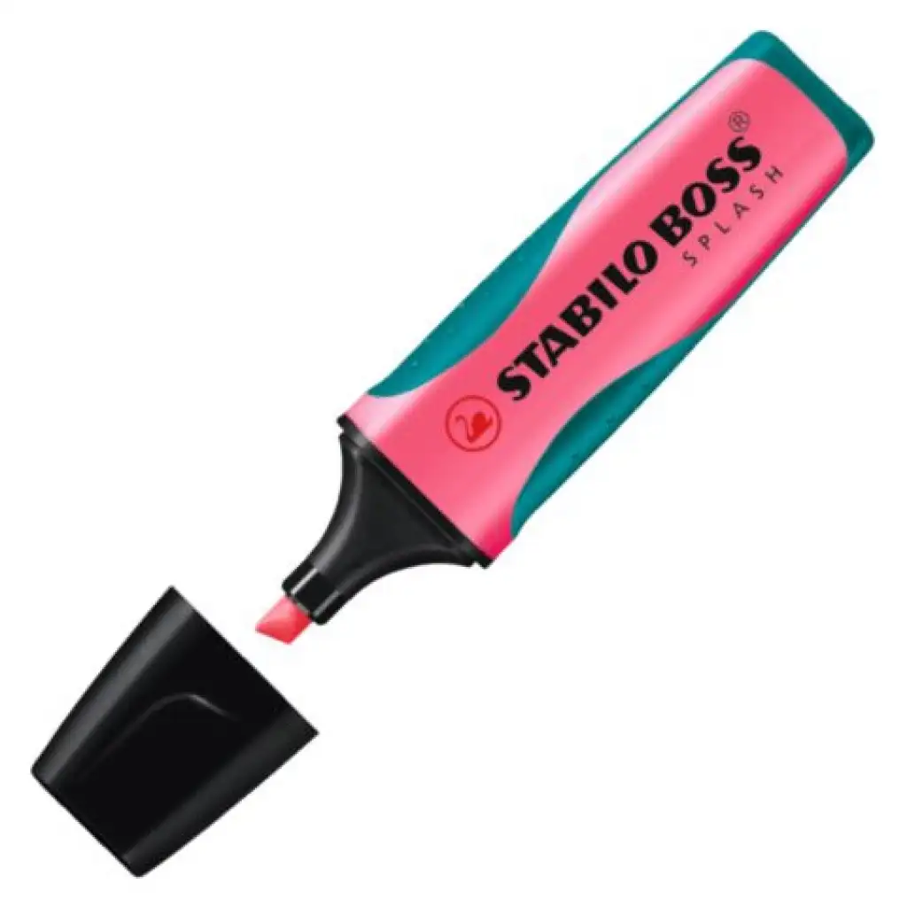 Stabilo: BOSS SPLASH szövegkiemelő 2-5mm-es pink színben kép 2