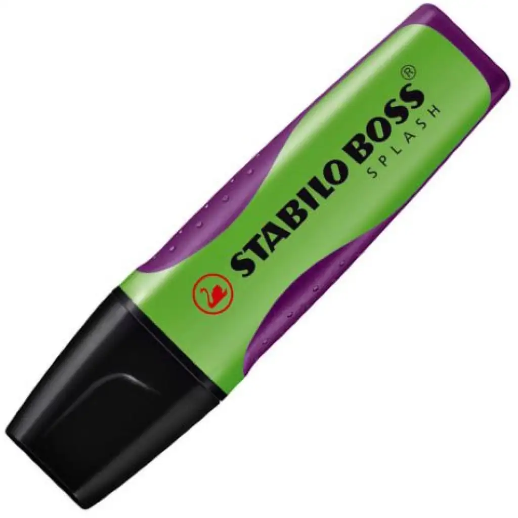 Stabilo: BOSS SPLASH szövegkiemelő 2-5mm-es zöld színben kép 1